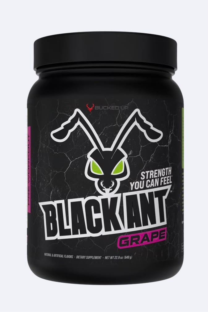 Bucked Up® Black Ant™ Pre-Workout — Strength &amp; Power Formula