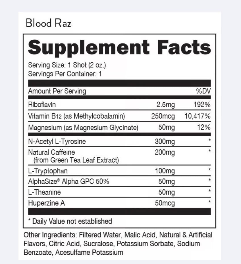 Buck Shot  12 Pack Pre-Workout to go