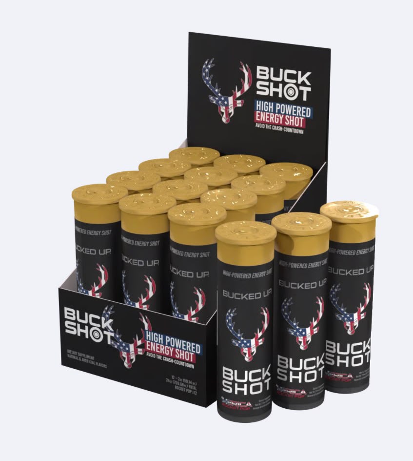 Buck Shot  12 Pack Pre-Workout to go