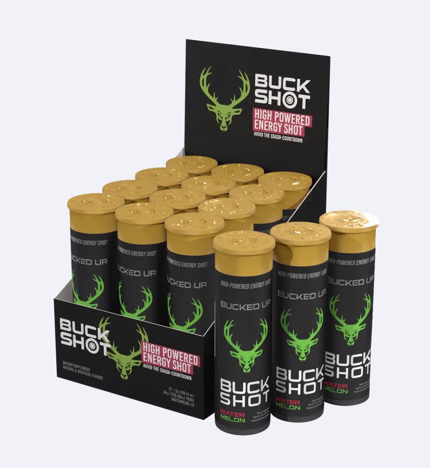 Buck Shot  12 Pack Pre-Workout to go