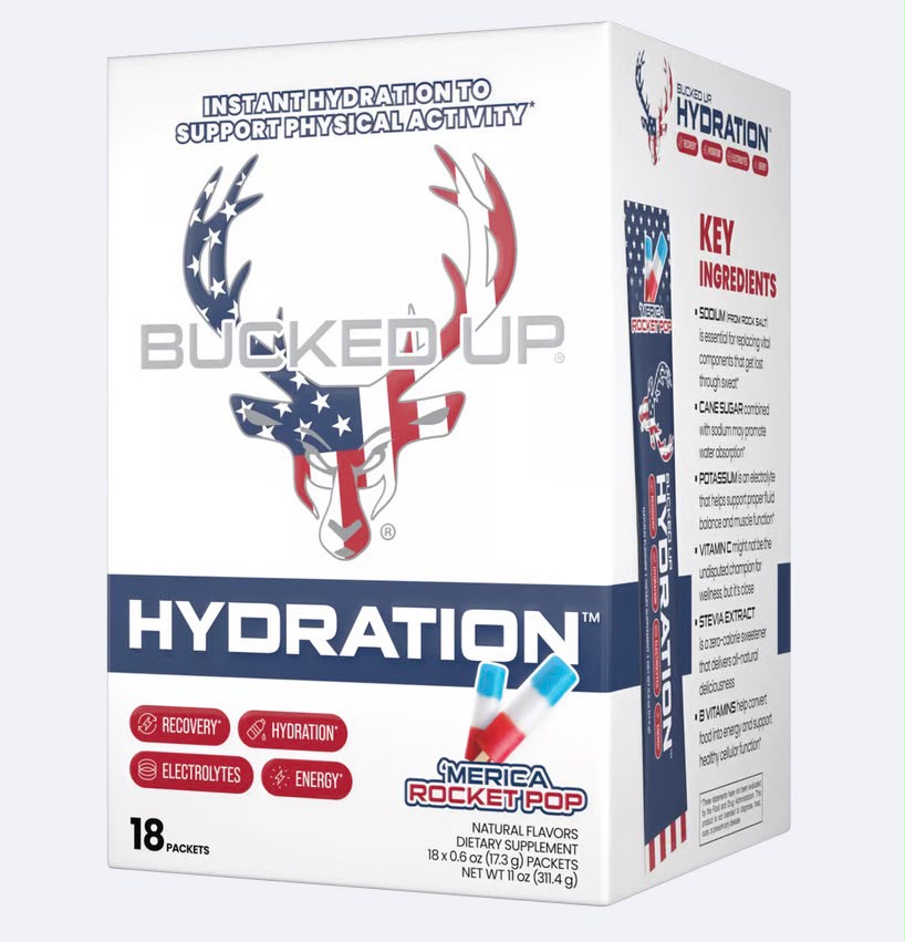 Bucked Up Hydration Recovery, Hydration & Energy