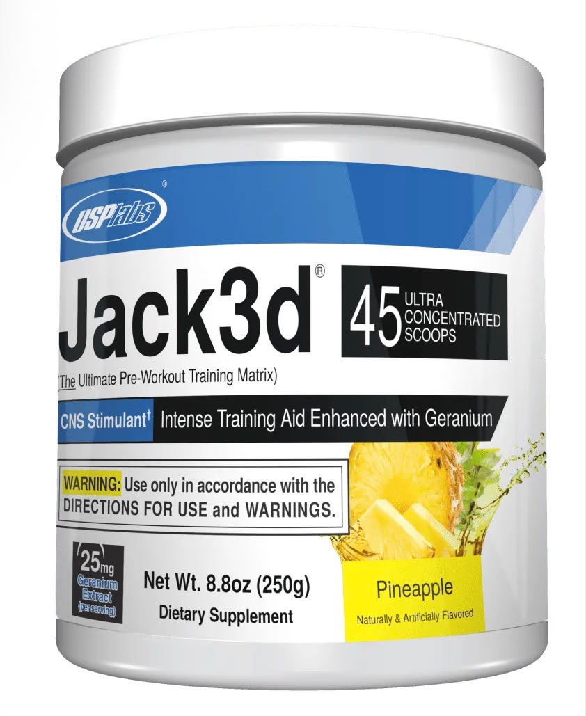 JACK3D®  The Ultimate Pre-Workout Training Matrix