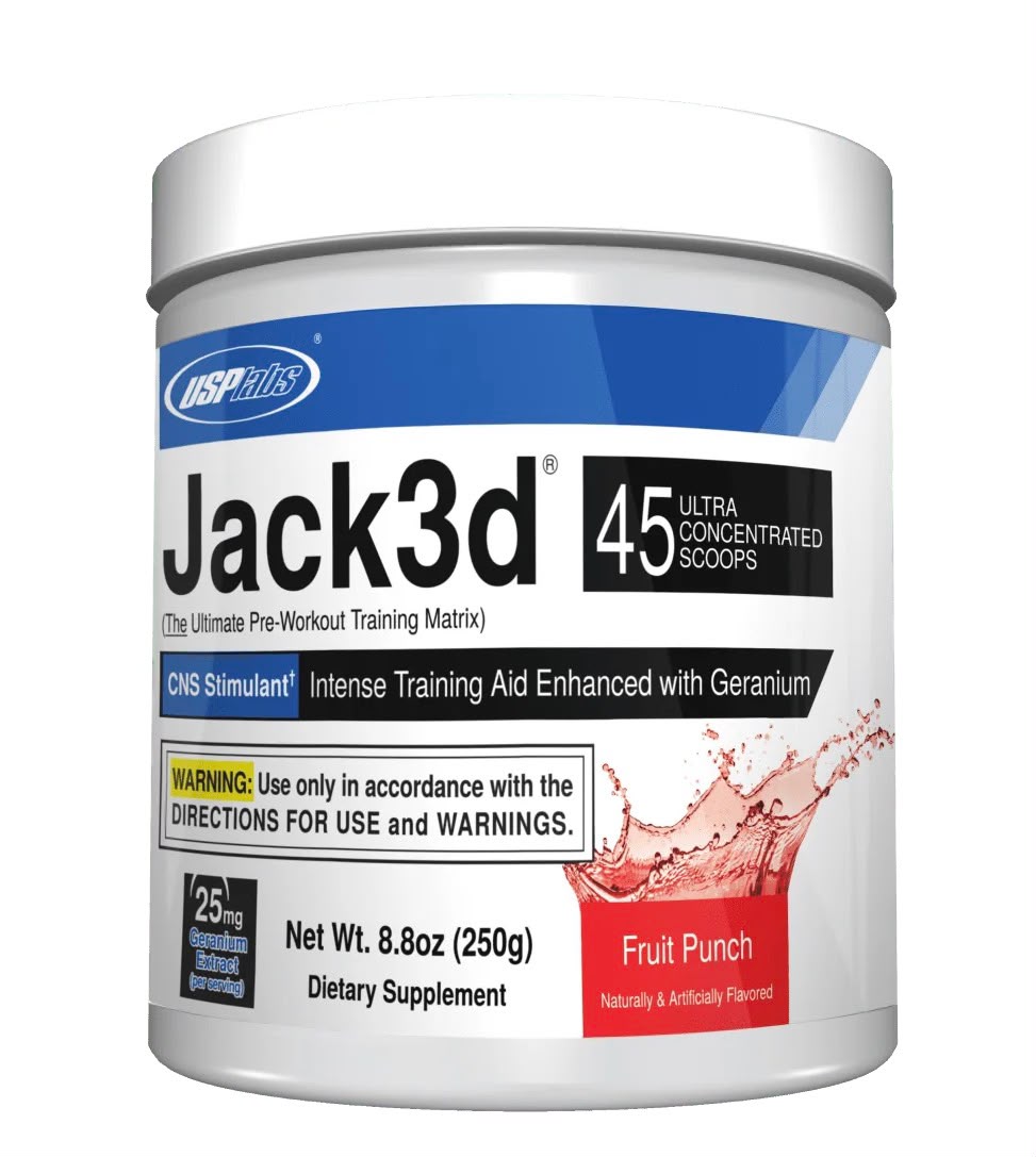 JACK3D®  The Ultimate Pre-Workout Training Matrix