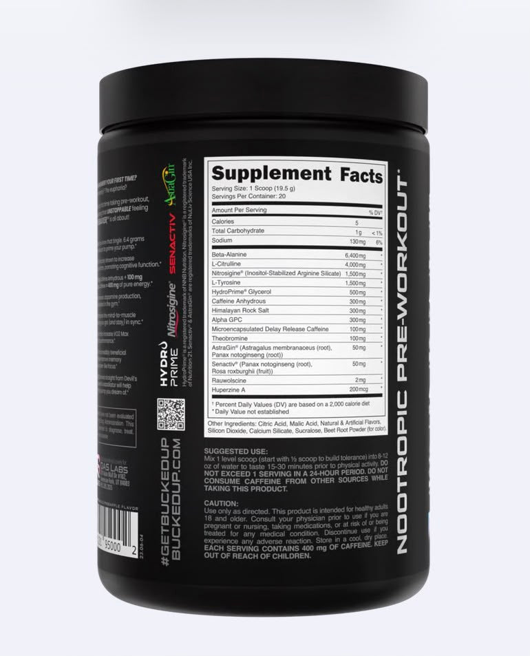 Mother Bucker Pre-Workout