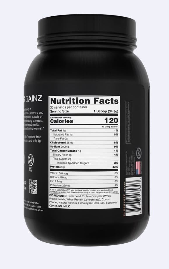 Buck Feed Original Protein 30 serv