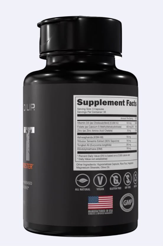 RUT Testosterone Booster Bottle 30 serv